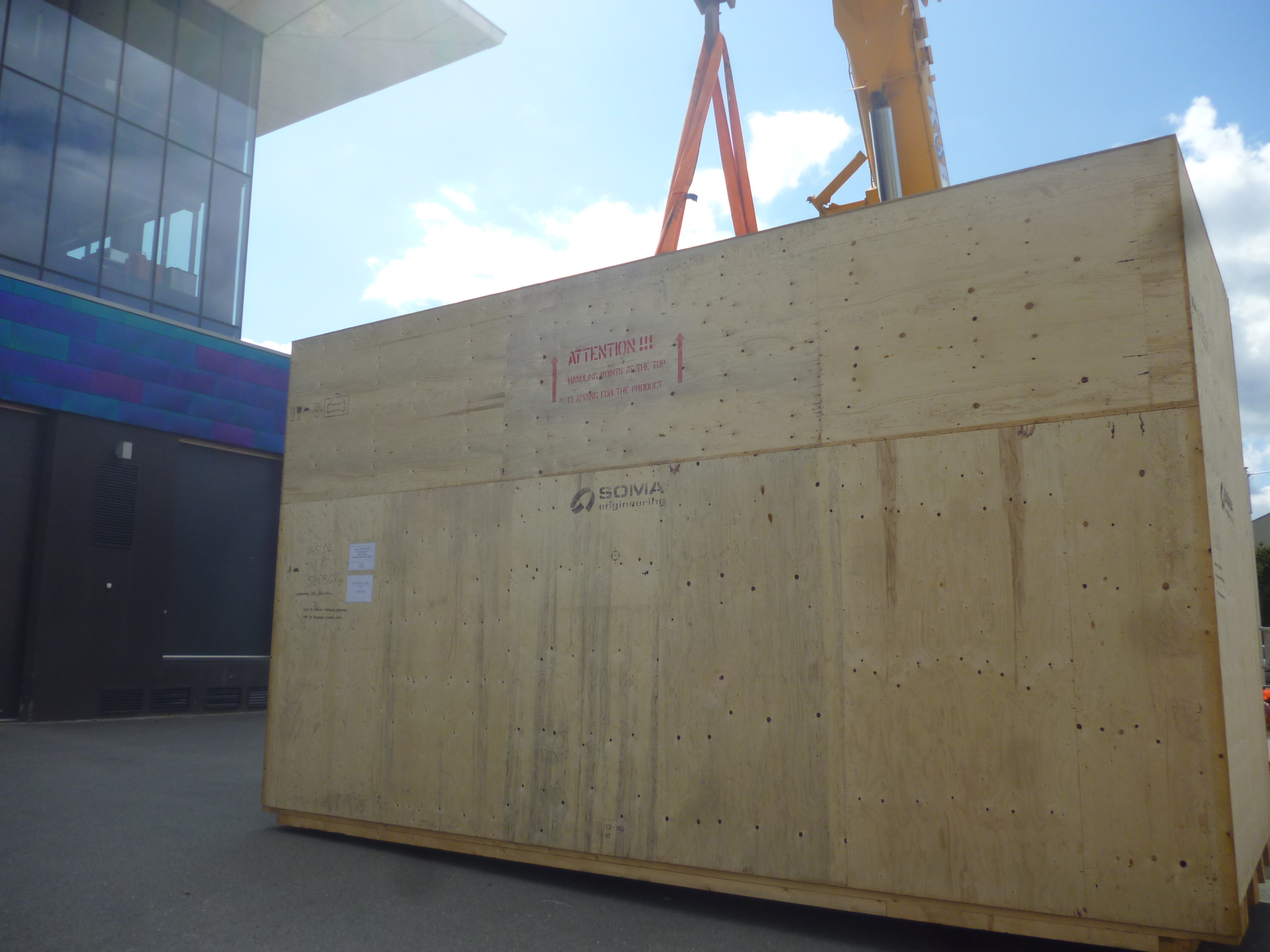 The printing giant on its way to New York