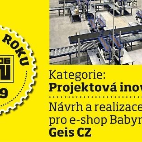 Získali jsme Ocenění LOG-IN v kategorii Projektová inovace roku 2019